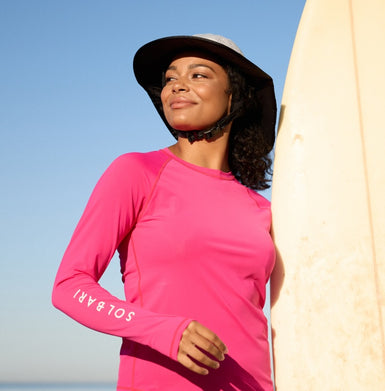 Water Sports Sun Hat with 3" brim, 6.75" cape