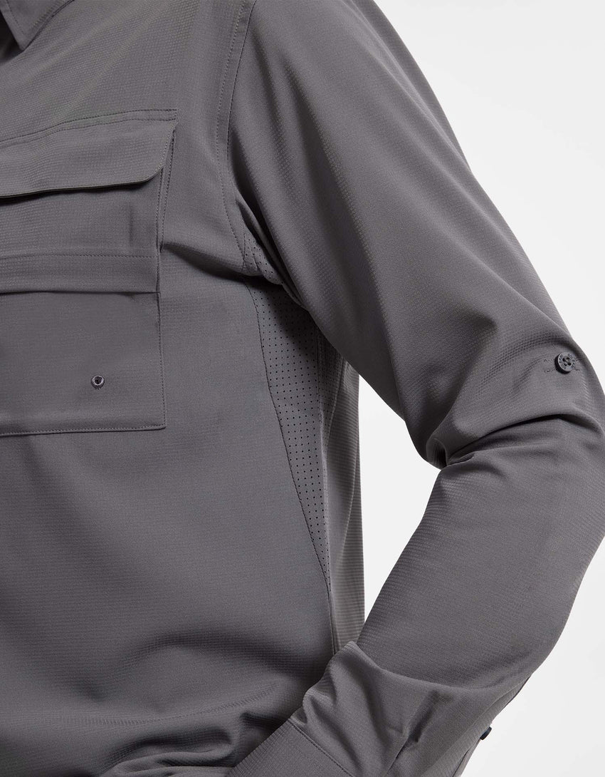 Hiking Shirt Men UPF 50+ Dry Lite | Men's Sun Protective Shirt | Solbari Australia
