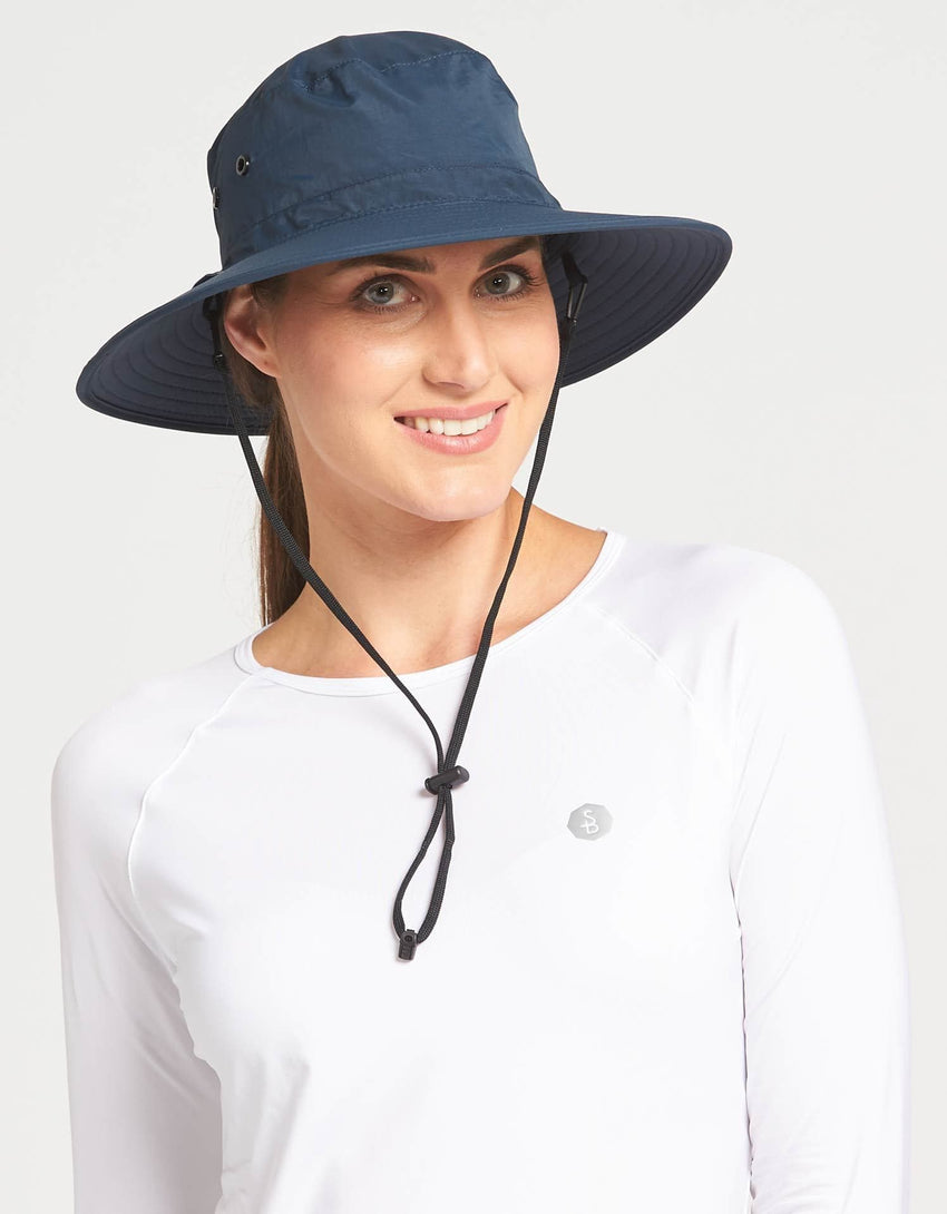 Womens UPF 50+ Sun Protective Broad Brim Sun Hat | UV Protection Hat